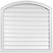 Ekena Millwork Arch Top Surface Mount PVC Gable Vent w/ 2"W x 2"P Brickmould Sill Frame, 32"W x 42"H GVPAR32X4203SN - alternate 1